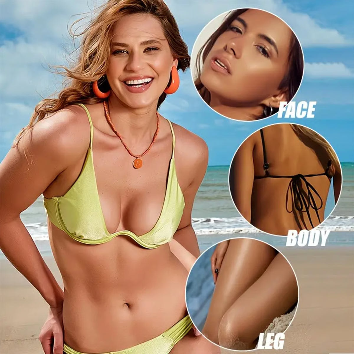 BronzeAura – Loción Autobronceadora con Acabado Natural