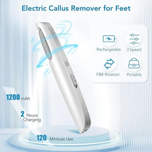 SoleSmooth - Removedor Eléctrico de Callos para Pies