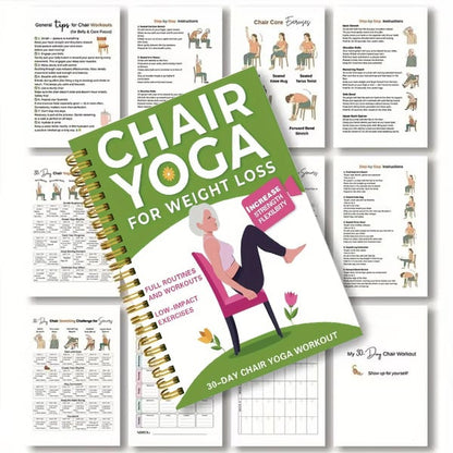 ChairFit – 30-Tage-Tagebuch für Stuhl-Yoga zum Abnehmen