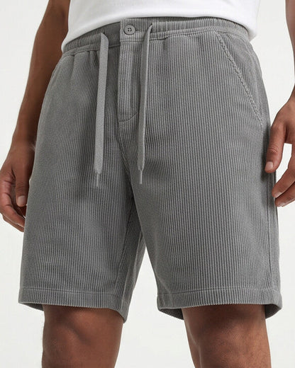 Ridgeline — Pantalones cortos cargo de pana para hombre