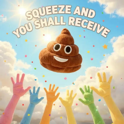 SqueezeBoo – Juguete de Broma de Peluche de Caca