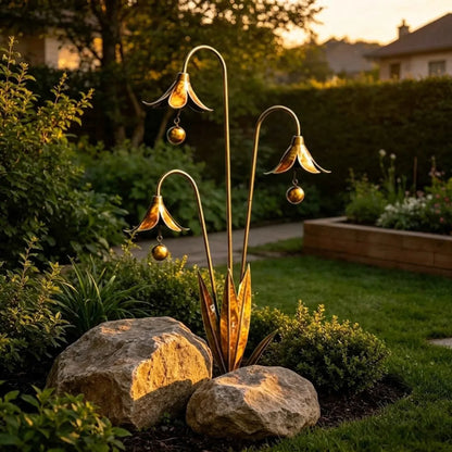 WhisperLily – Estaca con campana de jardín