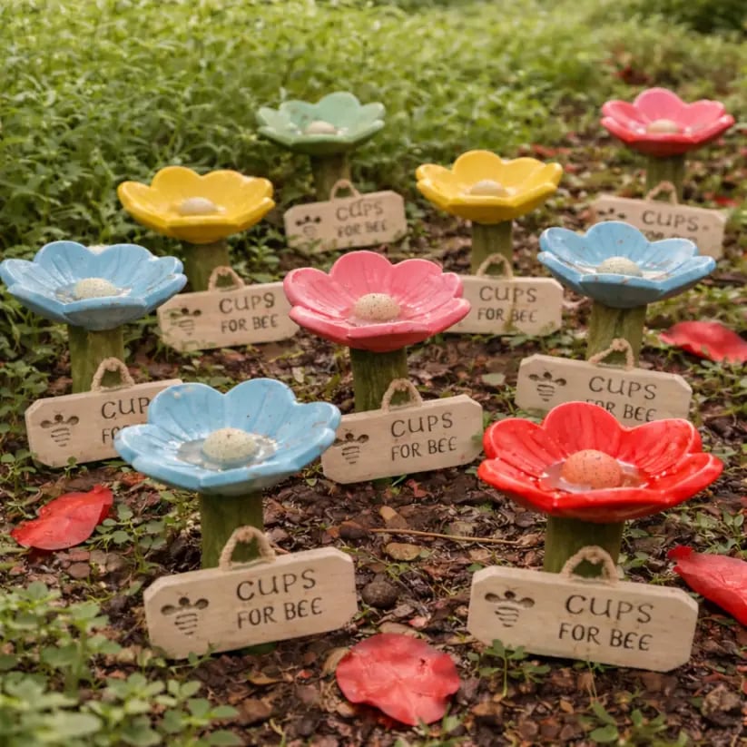 NectarNest - Bebedero para abejas de jardín