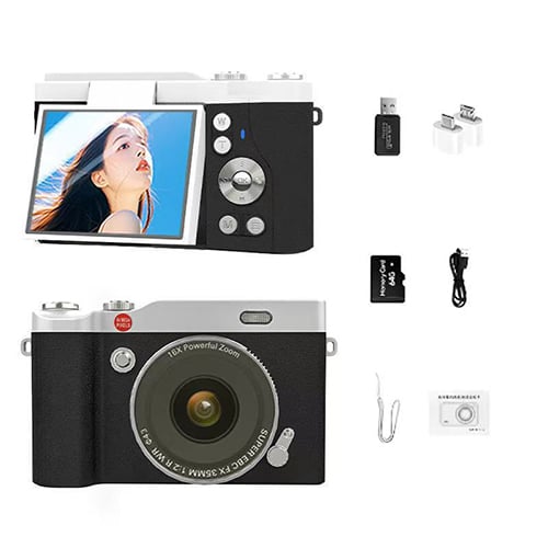CaptureMax – Cámara Digital Ultra HD 4K