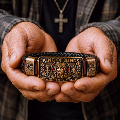 FaithCrown – Pulsera Rey de Reyes