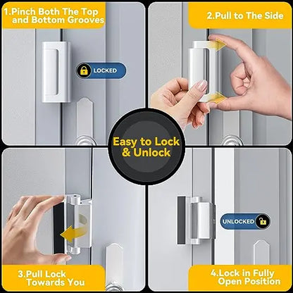 DoorFort – Premium-Sicherheitsverstärkungsschloss