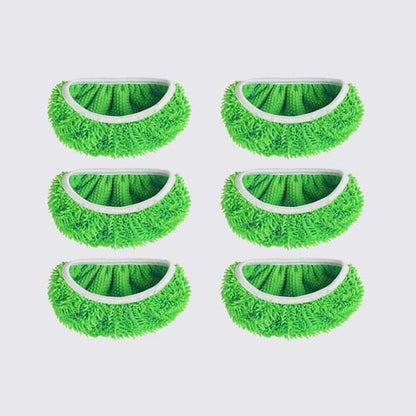 SparkleMop - Almohadillas de microfibra reutilizables para suelos