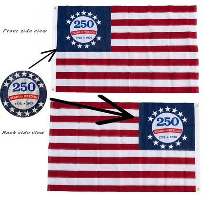 FreedomHonor – Flagge zum 250. Jubiläum
