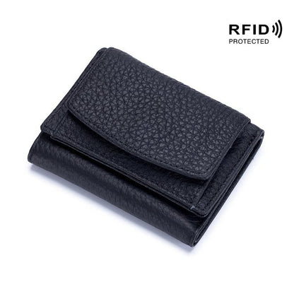 AuraVault – Premium-Lederbrieftasche mit RFID-Schutz