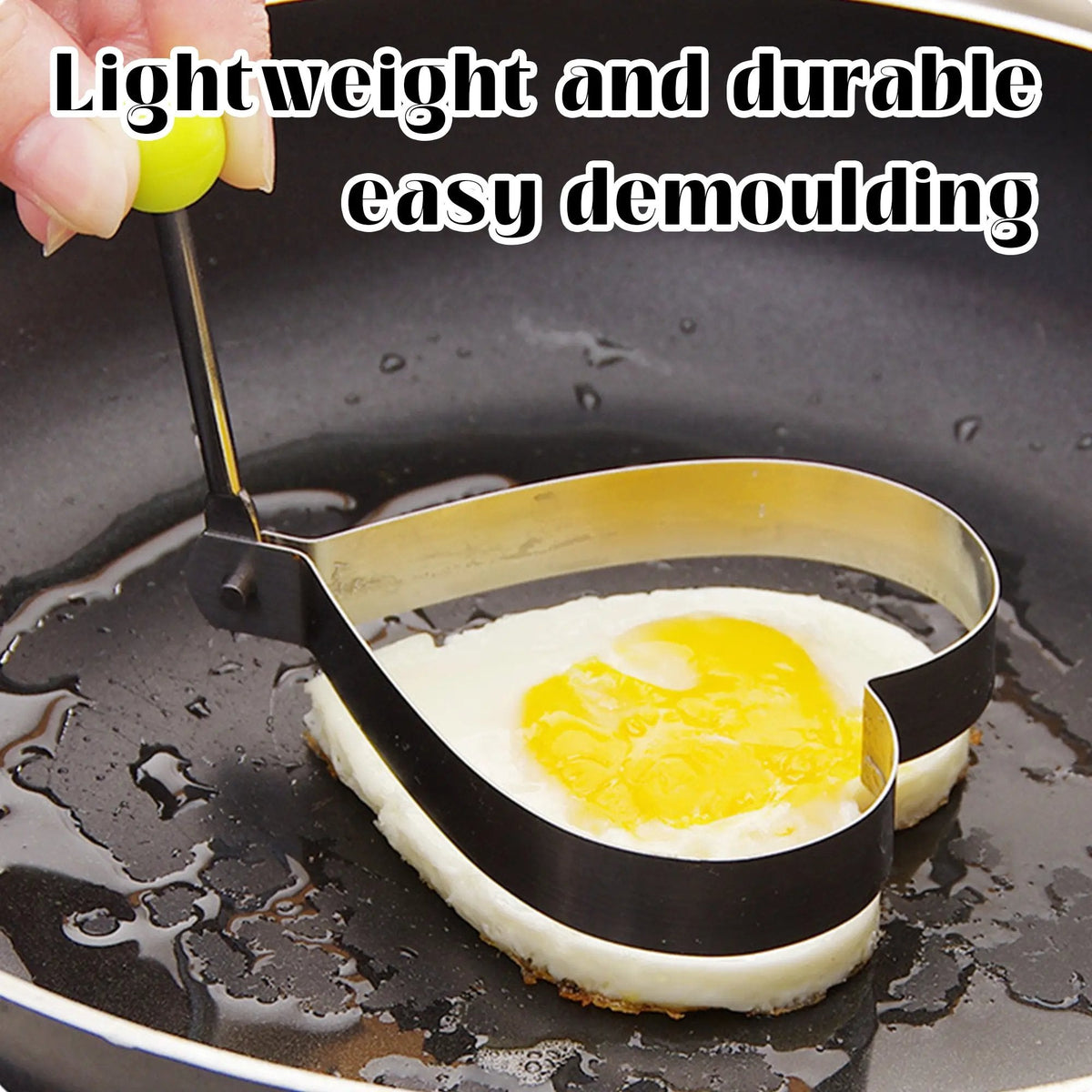 YolkMaster – Set mit Eierring-Formen in verschiedenen Ausführungen
