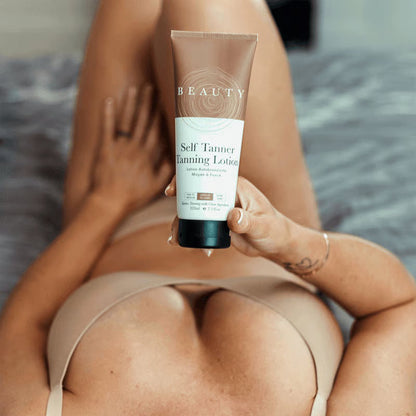 BronzeAura – Loción Autobronceadora con Acabado Natural