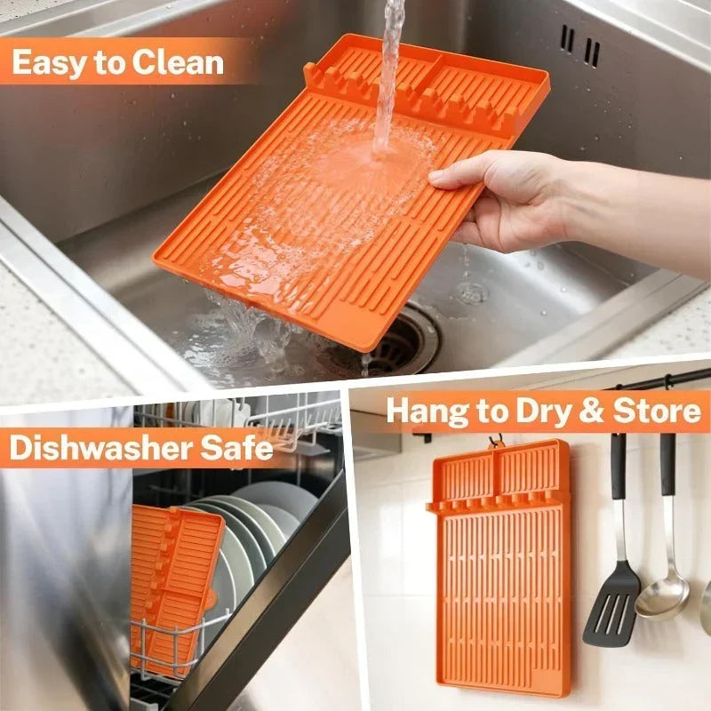 GrillNest – Organizador de 3 accesorios para parrilla
