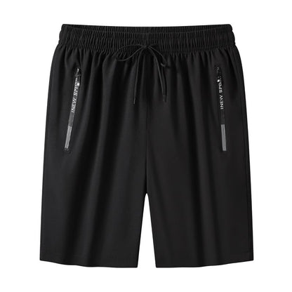 CoolStride – Atmungsaktive Eisseiden-Stretchshorts