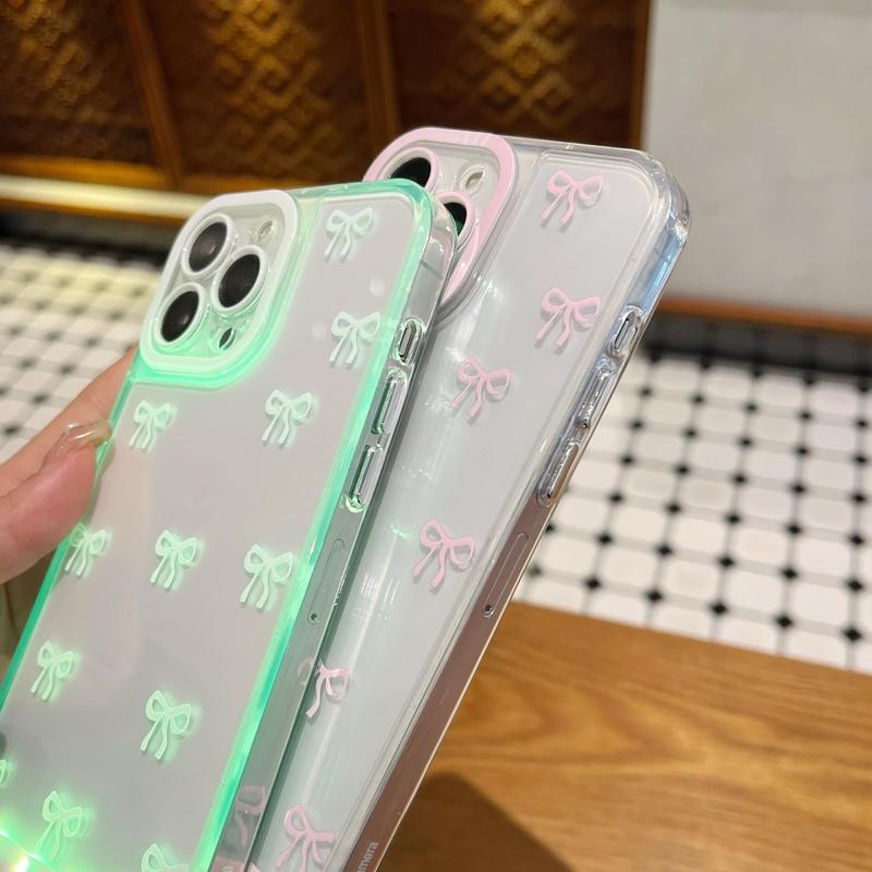 GlowBow Luxe – Funda de teléfono con luz LED