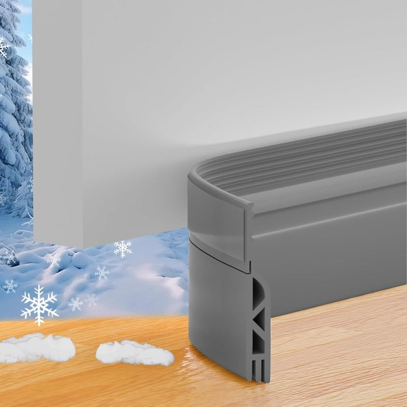 SealGuard – Tira de silicona para sellado bajo puerta