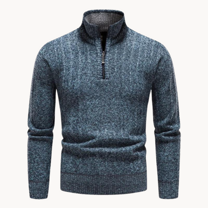 Freddie Quarter-Zip-Pullover | ALEVITA