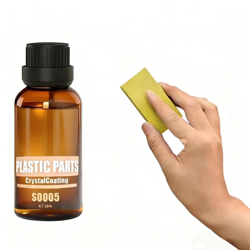 PlastiGlow – Restaurador de Revestimiento Cristalino para Piezas Plásticas de Automóviles