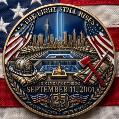 HonorMint – Moneda Conmemorativa 343 Never Forget