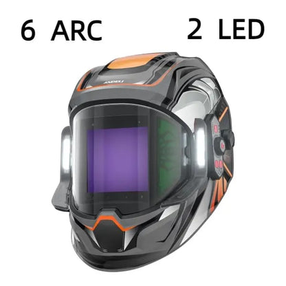 WeldVision Elite – Casco inteligente de 6 sensores