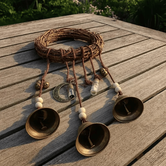 MystiBell – Campana colgante bohemia para puerta