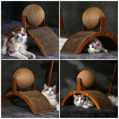 ClawSphere – Juguete de Bola Rascador para Gatos