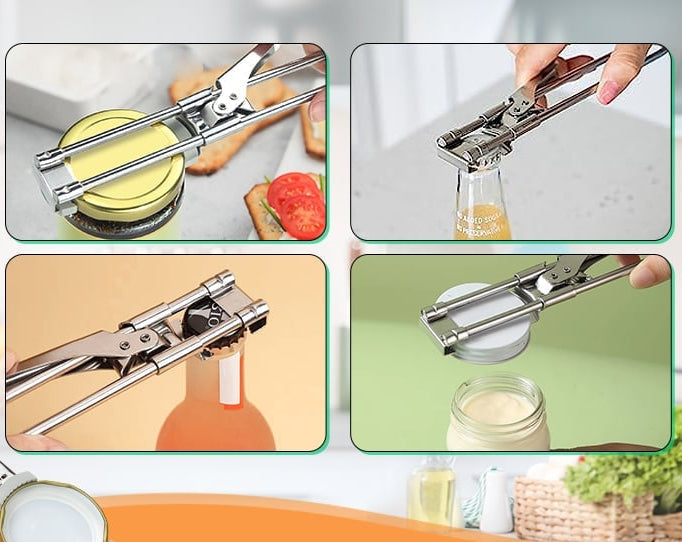 SteelMate – Abrelatas multiusos para un uso sencillo en la cocina
