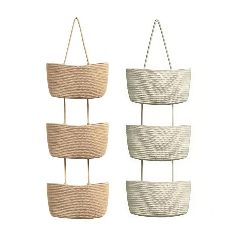 OrganizePro – Organizador colgante decorativo de 3 niveles