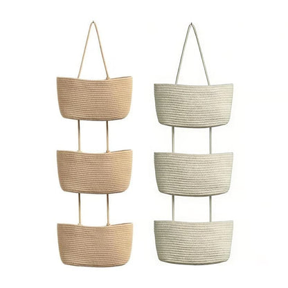 OrganizePro – Organizador colgante decorativo de 3 niveles