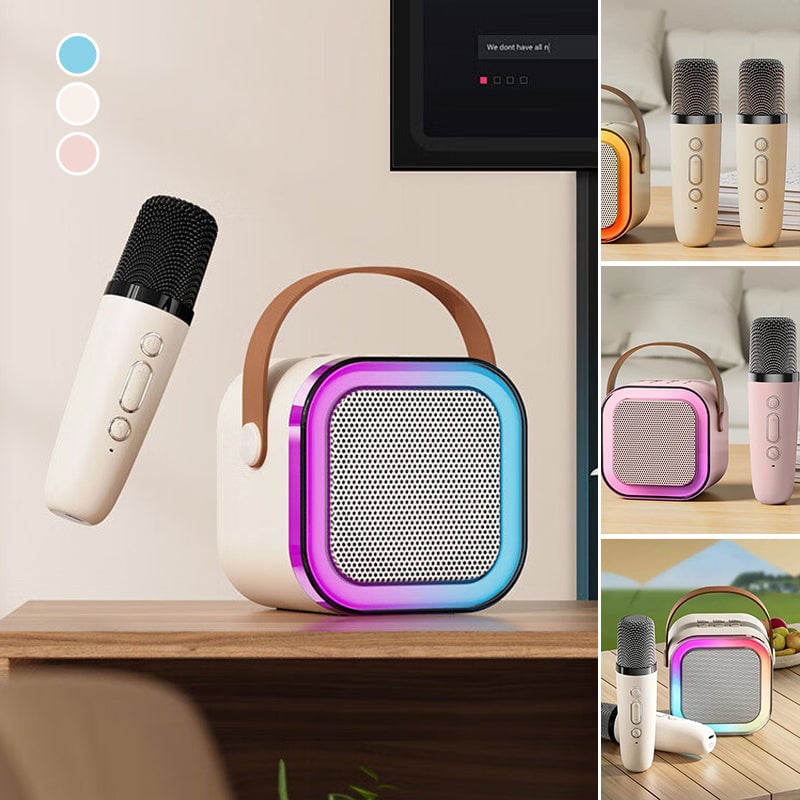 BeatVox – Mini-Karaoke-Lautsprecher mit Mikrofonen