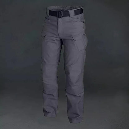 Unisex - Pantalones de trabajo de tejido antidesgarro impermeable