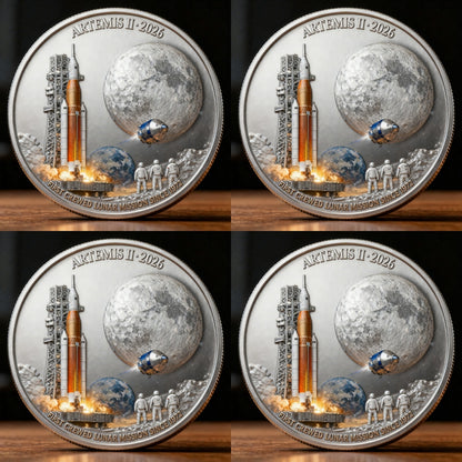 CosmicEra – Tribut-Münze zur Mondexploration