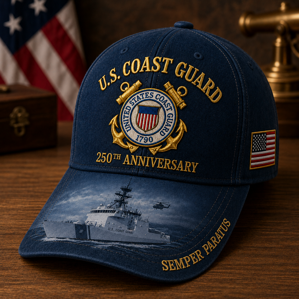 MarinerValor – Gorra conmemorativa patriótica de aniversario