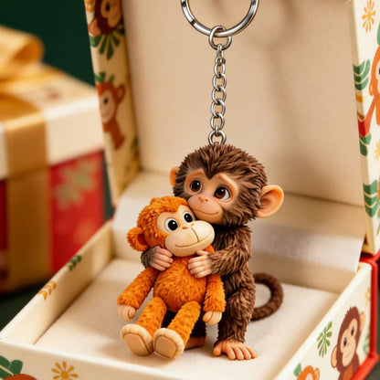 CuddleMonkey – Täglicher Komfort-Schlüsselanhänger