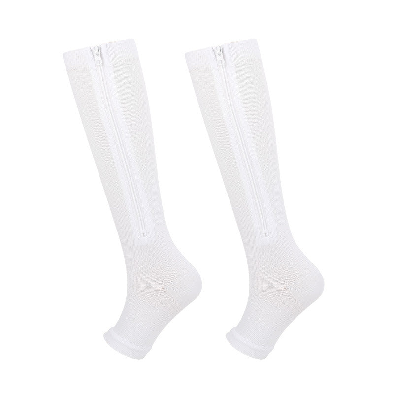 ZipFit – Calcetines de compresión deportivos con cremallera