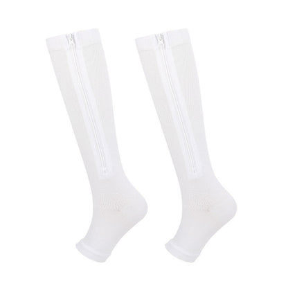 ZipFit – Calcetines de compresión deportivos con cremallera
