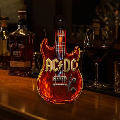 AC/DC Rockgitarren-Whiskyflasche