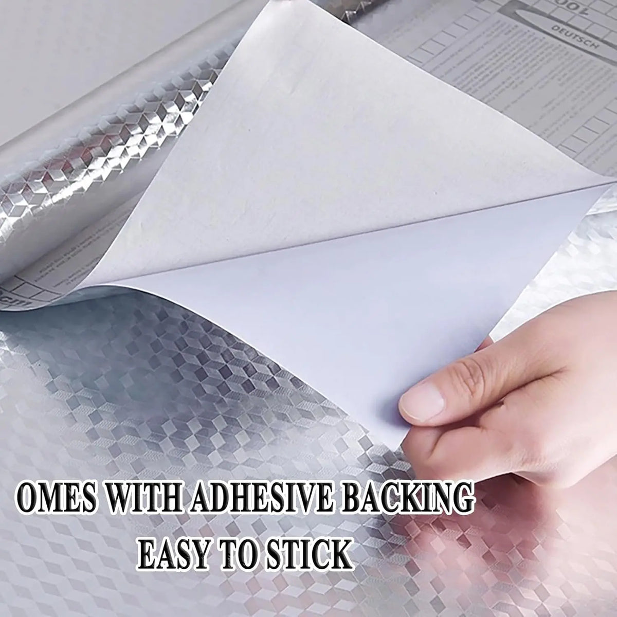 Metaluxe – Lámina Impermeable para Superficies de Cocina
