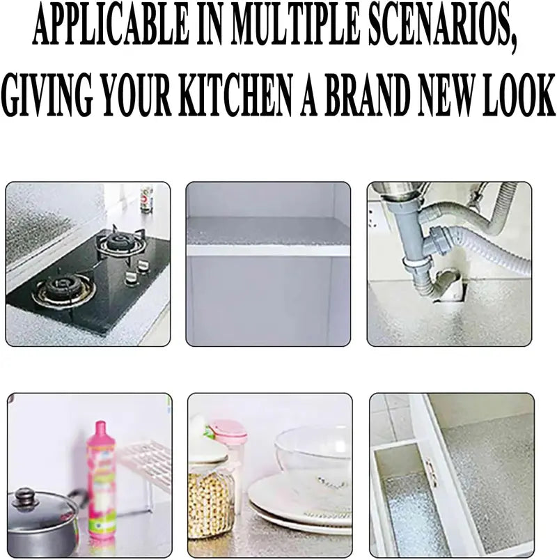 Metaluxe – Lámina Impermeable para Superficies de Cocina
