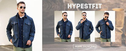 VistaWork – Camisaco utilitario versátil con forro de franela