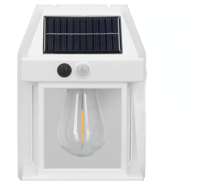 EdisonGlow – Lámpara de pared solar con sensor de movimiento