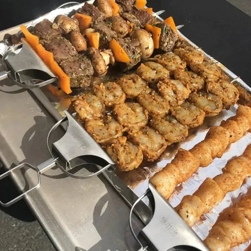 Brocheta TriCook – Herramienta profesional para barbacoa