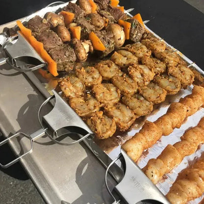 Brocheta TriCook – Herramienta profesional para barbacoa