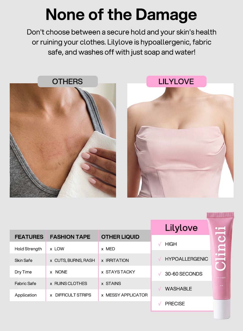 FashionHold – Adhesivo de moda resistente al agua