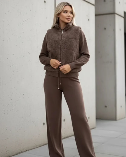 Nuvia™ – Conjunto de salón Cozy Chic de 3 piezas