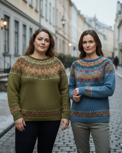 NordicDream™ – Warme Vintage-Strickweste