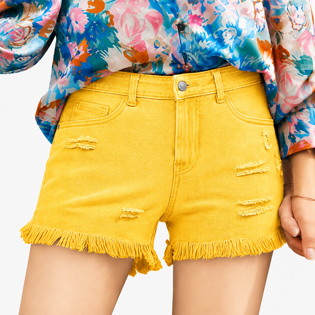 UrbanEase – Legere Damen-Jeansshorts