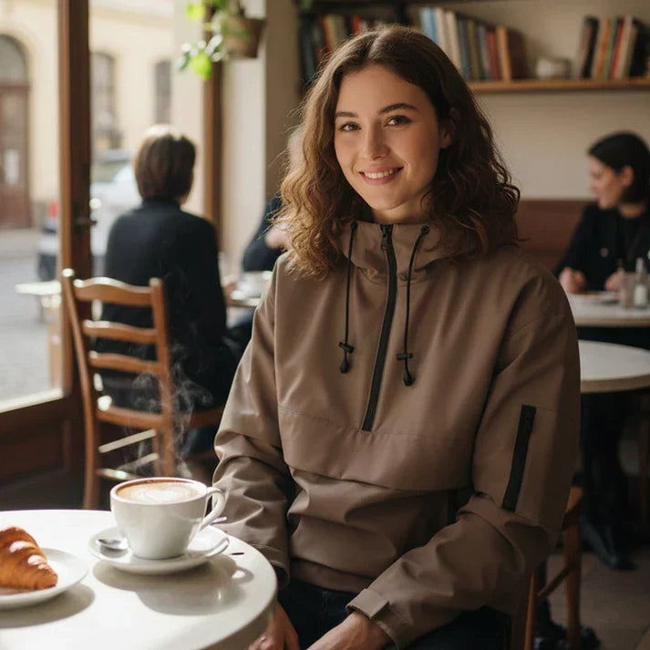 UrbanRoar – Sudadera con capucha y estampado de leopardo con estilo