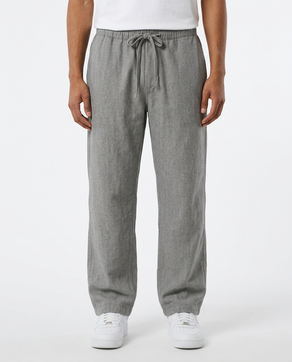 FlowEase — Pantalones Anchos con Cordón Elástico