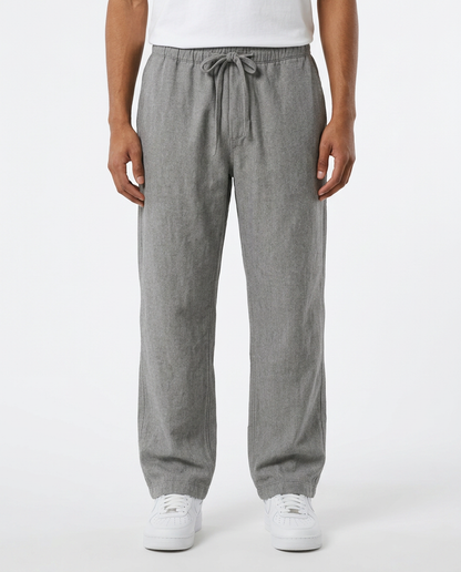 FlowEase — Pantalones Anchos con Cordón Elástico