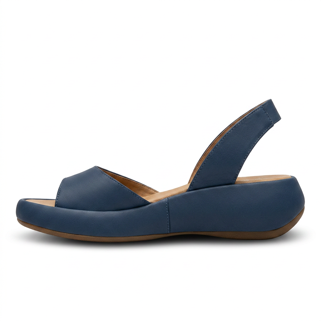 BandForm — Sandalia de plataforma con tira ancha